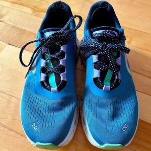 On Running Blue Athletic Shoes
